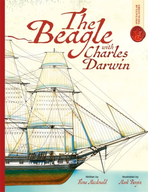 Beagle With Charles Darwin Spectacular Visual