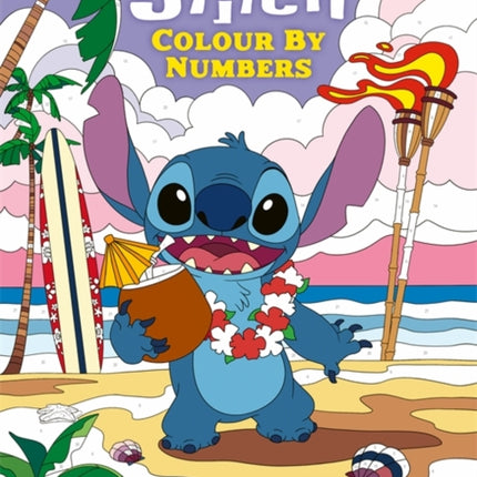 Disney Colour By Numbers Lilo  Stitch