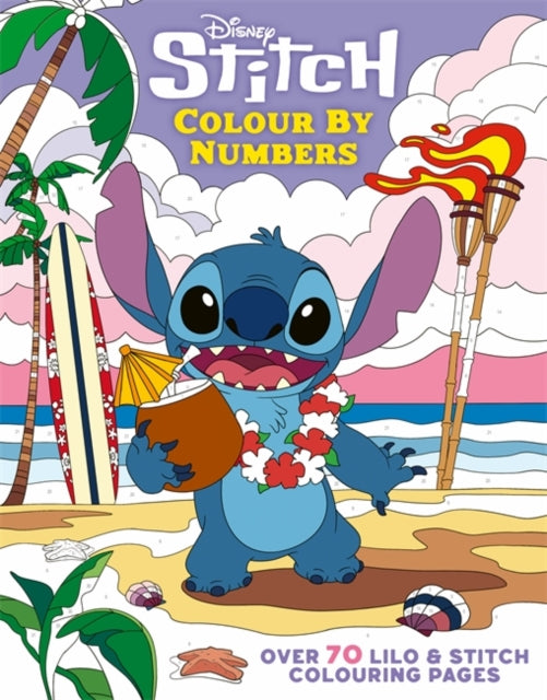 Disney Colour By Numbers Lilo  Stitch