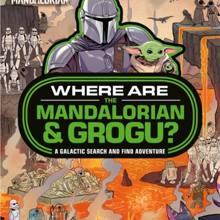 Star Wars Where are The Mandalorian and Grogu Search and Find Activity Book