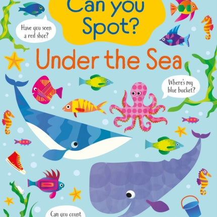 Can you Spot Under the Sea