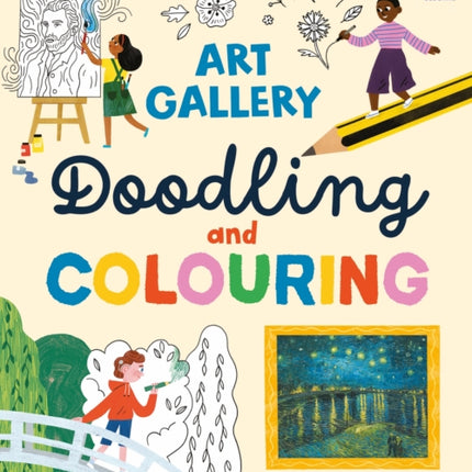 Art Gallery Doodling and Colouring