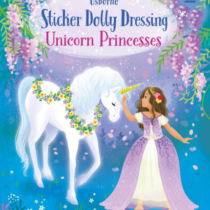 Sticker Dolly Dressing Unicorn Princesses
