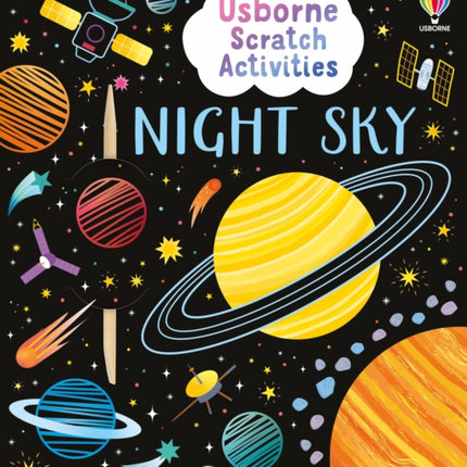 Usborne Scratch Activities Night Sky