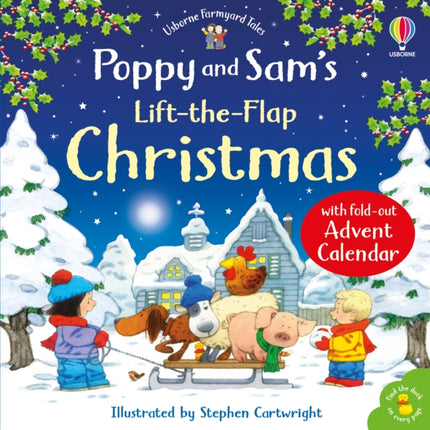 Poppy and Sams LifttheFlap Christmas with Advent Calendar