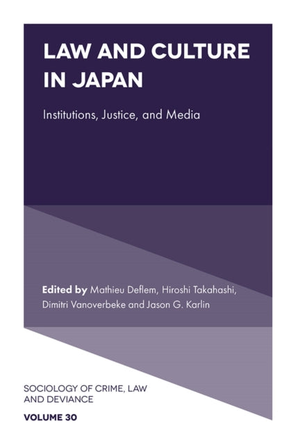 Law and Culture in Japan  Institutions Justice