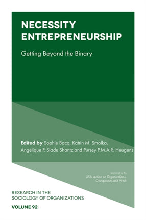 Necessity Entrepreneurship