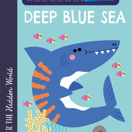 Hidden World  Water Painting Deep Blue Sea