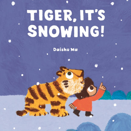 Tiger Its Snowing