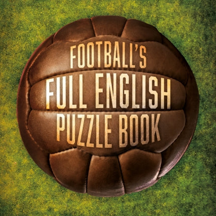 Footballs Full English Puzzle Book