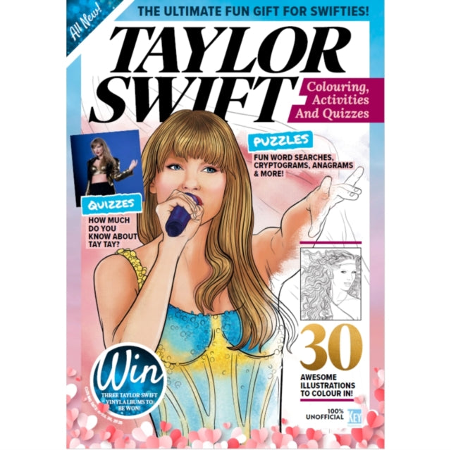 Taylor Swift Colouring Activities and Quizzes