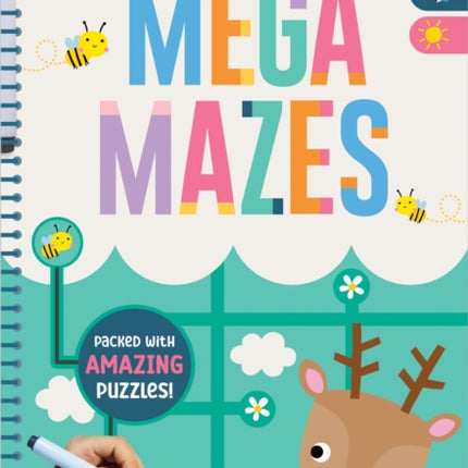 Wipe Clean Mega Mazes