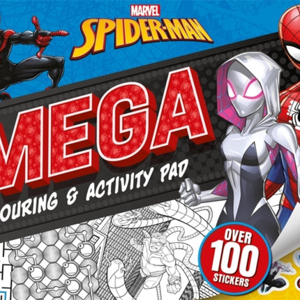 Marvel SpiderMan Mega Colouring  Activity Pad