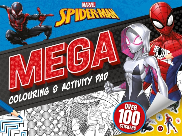 Marvel SpiderMan Mega Colouring  Activity Pad