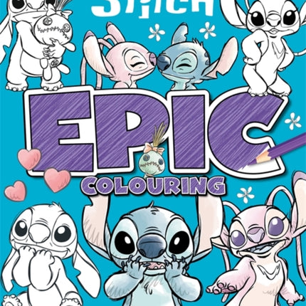 Disney Stitch Epic Colouring
