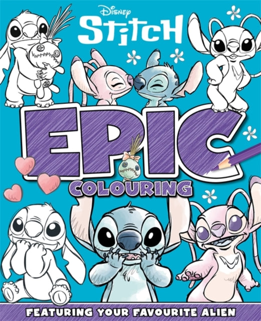 Disney Stitch Epic Colouring