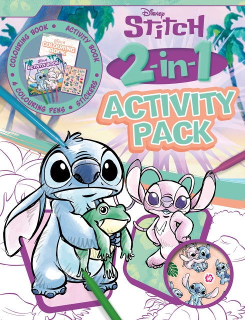Disney Stitch 2in1 Activity Pack