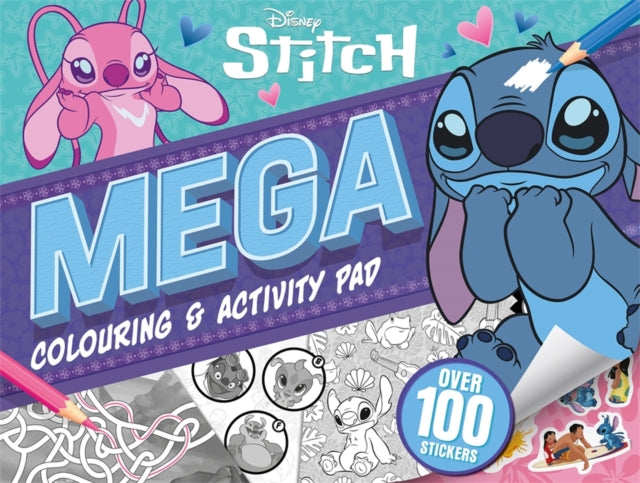 FSCM Disney Stitch Mega Colouring  Activity Pad