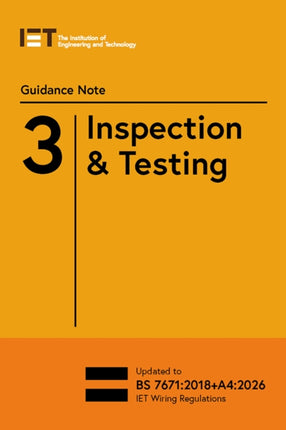 Guidance Note 3 Inspection  Testing