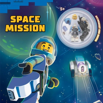 LEGO City Space Mission with astronaut LEGO minifigure and rover minibuild