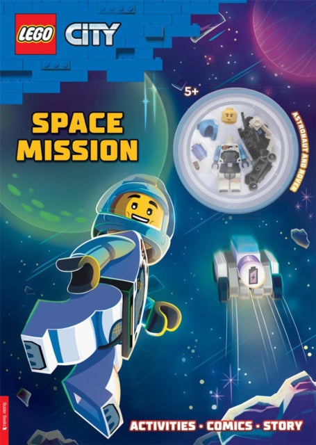 LEGO City Space Mission with astronaut LEGO minifigure and rover minibuild