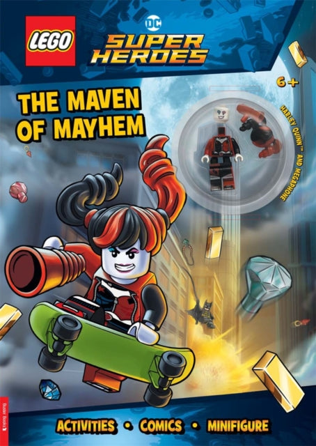 LEGO DC Super Heroes Maven of Mayhem with Harley Quinn LEGO minifigure and megaphone