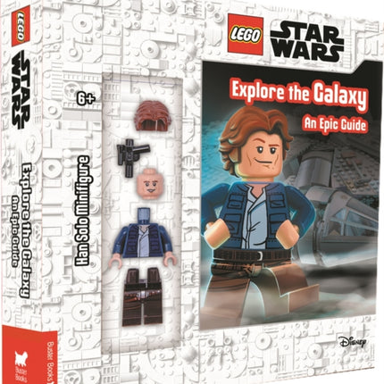 LEGO Star Wars Explore the Galaxy An Epic Guide with Han Solo minifigure