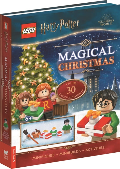 LEGO Harry Potter Magical Christmas with Harry Potter minifigure and festive minibuilds