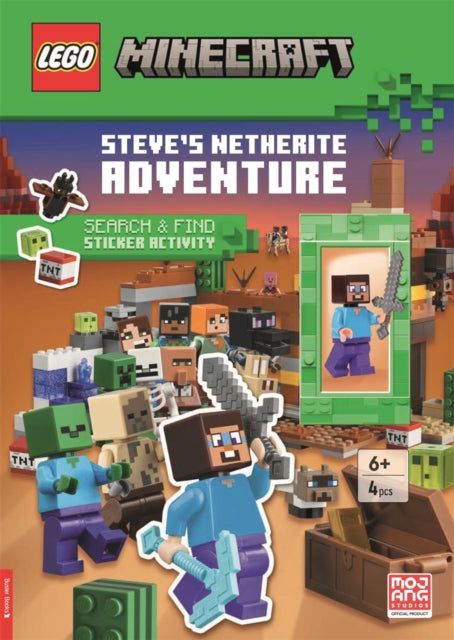 LEGO  Minecraft Steves Netherite Adventure Search