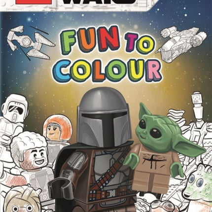 LEGO Star Wars Fun to Colour  Grogu Edition