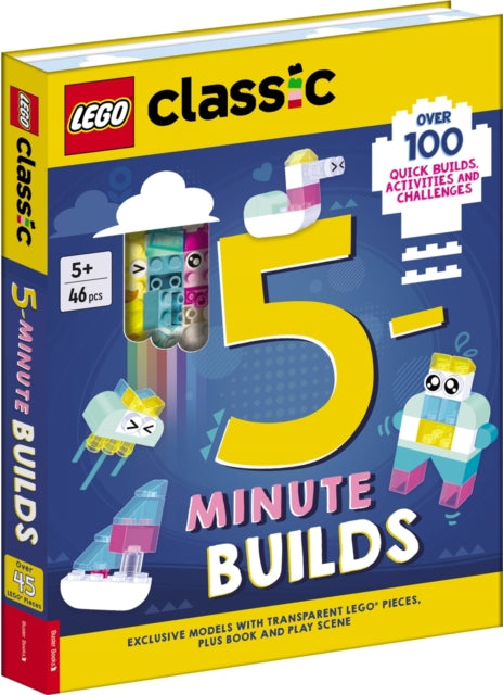 LEGO Classic 5Minute Builds with transparent bricks