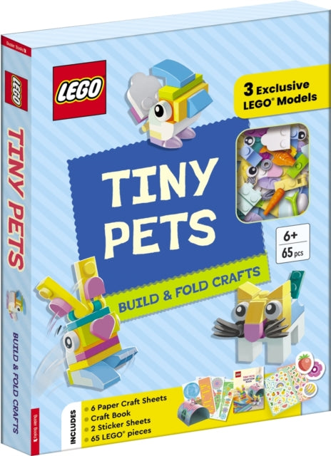 LEGO Desk Pets Build and Fold Crafts