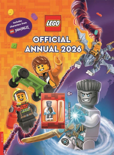LEGO Books Official Annual 2026 with minifigure