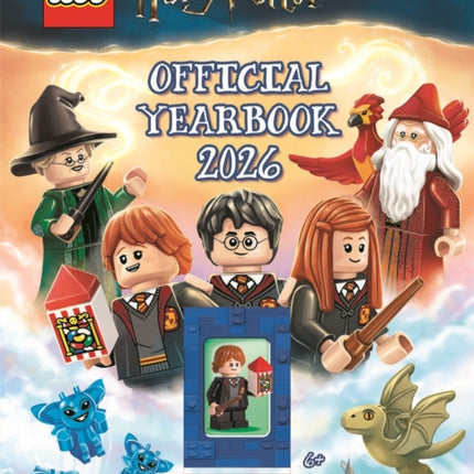 LEGO Harry Potter Official 2026 Yearbook with Ron Weasley minifigure