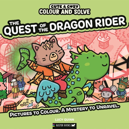 Colour and Solve Quest of the Dragon Rider