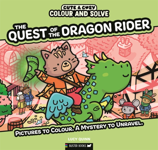 Colour and Solve Quest of the Dragon Rider