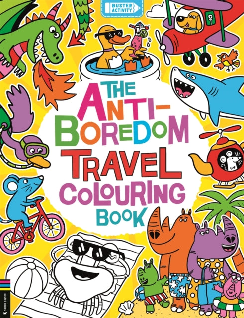 The AntiBoredom Travel Colouring Book