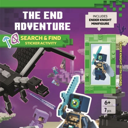 LEGO Minecraft Mission to the End Search and Find with Ender Knight minifigure