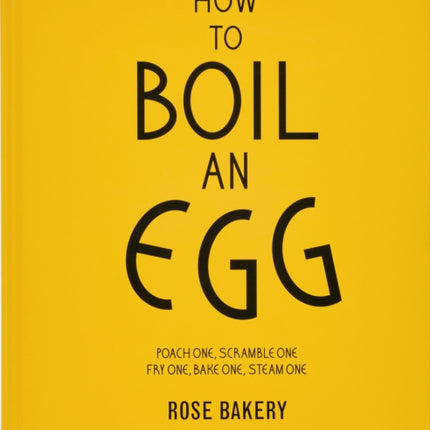 How to Boil an Egg