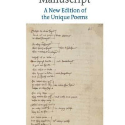 The Findern Manuscript: A New Edition of the Unique Poems