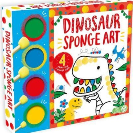 Dinosaur Sponge Art