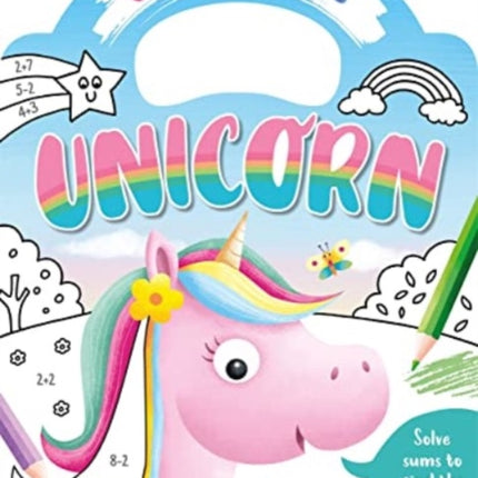 Colour By Maths: Unicorn