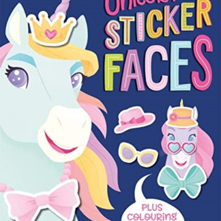 Unicorn Sticker Faces