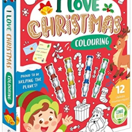 I Love Christmas Colouring