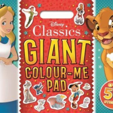 Disney Classics: Giant Colour Me Pad