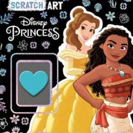 Disney Princess Scratch Art