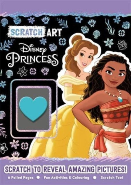 Disney Princess Scratch Art