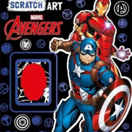 Marvel Avengers Scratch Art