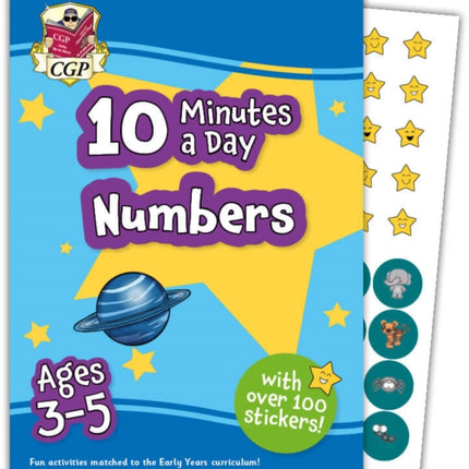 New 10 Minutes a Day Numbers for Ages 3-5 (with