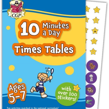 New 10 Minutes a Day Times Tables for Ages 5-7